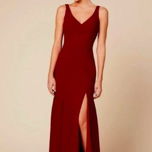 Dear Cleo Formal/Bridesmaid Dress in Sangria "Melanie" size 6